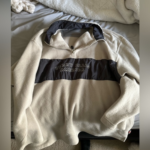 Off-white Perry Ellis jacket - Picture 1 of 1